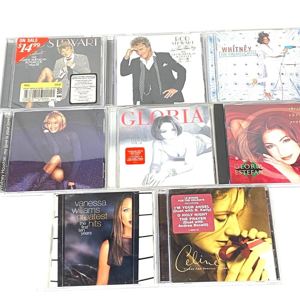 Timeless Voices Stewart Estefan Dion Williams Houston CD Lot 8 Contemporary